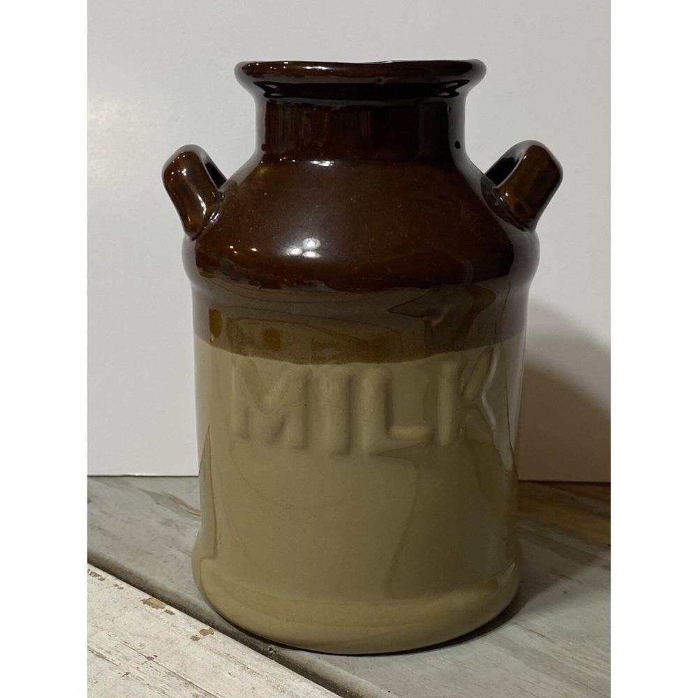 "MILK" Jug Small Size / Decor Unmarked (JM221)